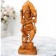 Handcrafted Wood Dancing Ganesha Statue